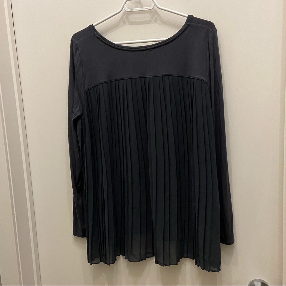 Club Monaco Pleat-back Top